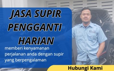 Jasa Supir Pengganti Harian