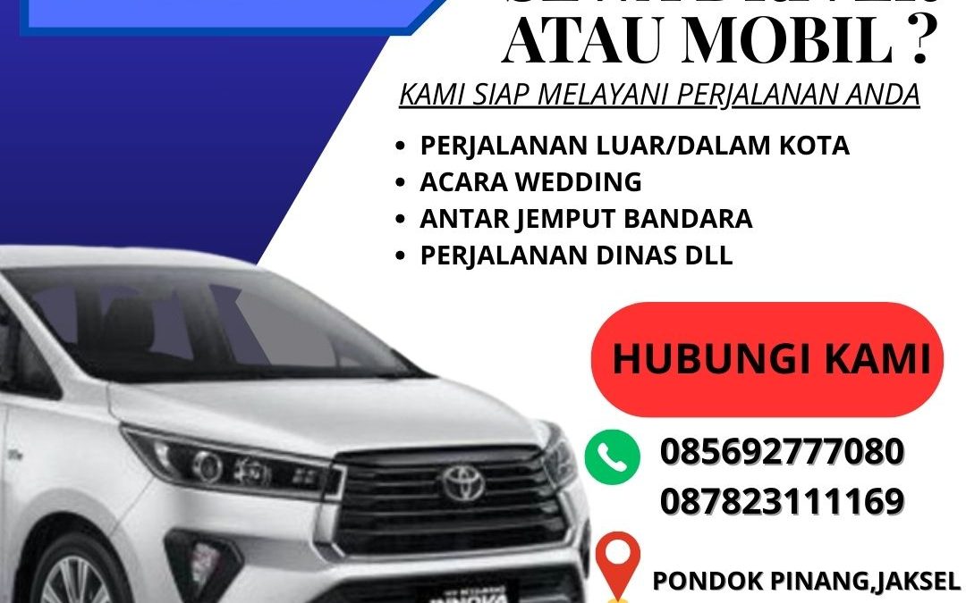 Sewa Mobil Dan Supir Pondok Pinang